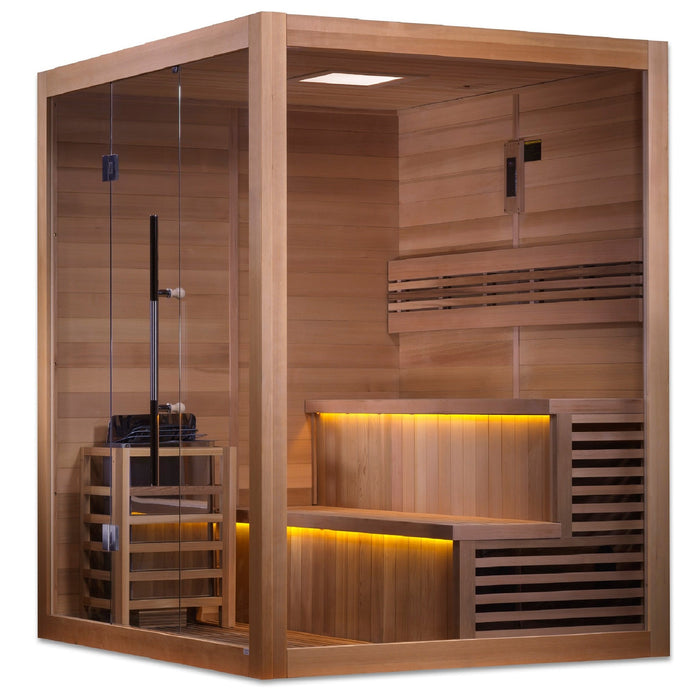 Golden Designs "Hanko Edition" 2 Person Indoor Traditional Sauna GDI-7202-01